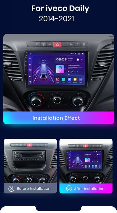 Radio nawigacja  IVECO DAILY NAVI GPS Android