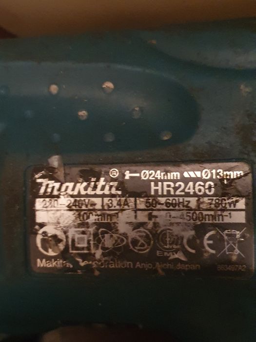 Młotowiertarka makita 2460