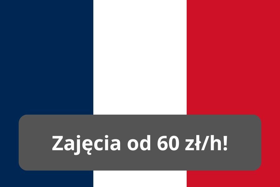 Zajęcia korepetycje język francuski online