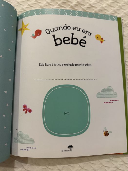 Livro Registo de Momentos Bebé