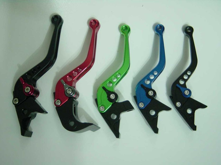 Manetes Curtas CNC Suzuki Honda Yamaha Kawasaki