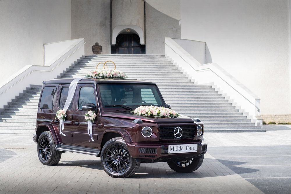 Samochód do ślubu na wesele Tarnow Kraków najnowszy Mercedes G Klasa