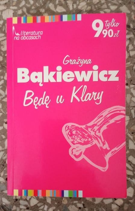 Książka Będę u Klary