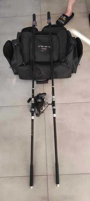 Wędki kogha + kołowrotki