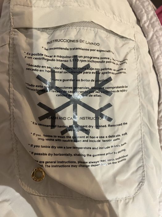 Kurtka naturalnym puchem kaczym ZARA