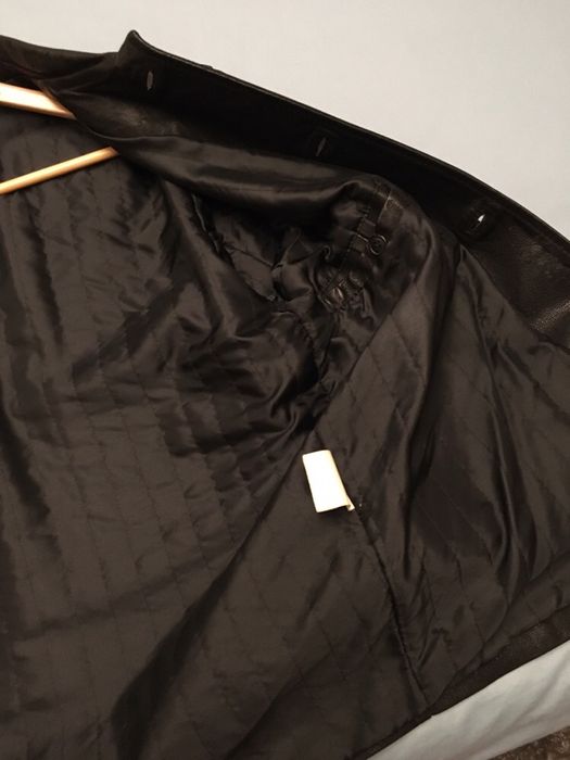 Casaco de pele preto RAFIA