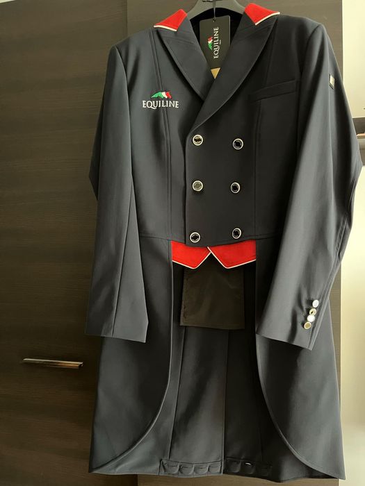 Frak Equiline ujeżdżeniowy męski nowy