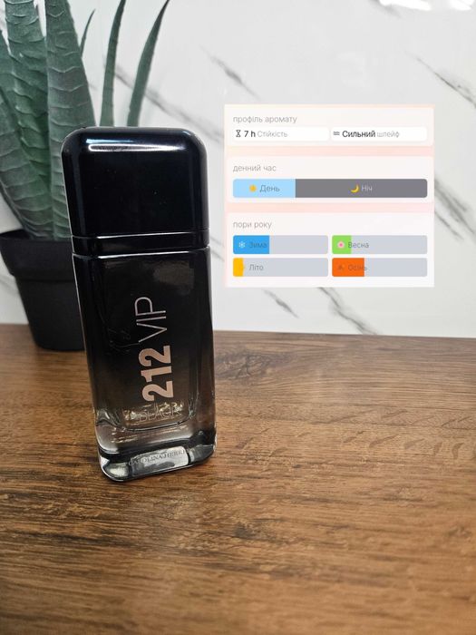 Carolina Herrera 212 VIP Black оригінал розпив