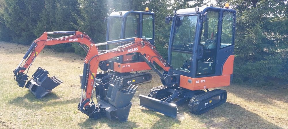 Minikoparka atlas ac 17 f import Niemcy