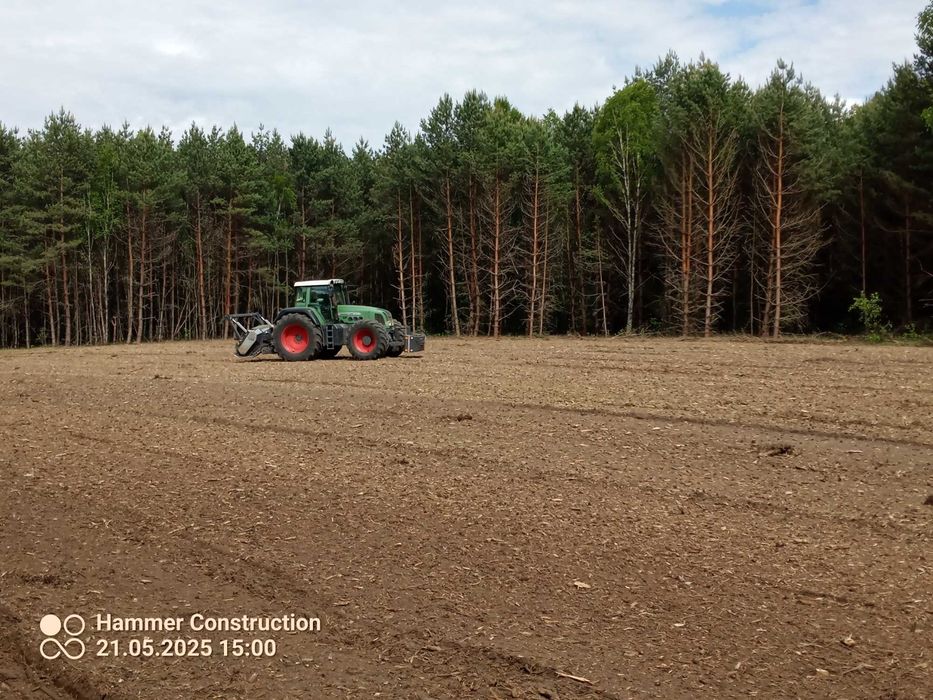 Mulczowanie Mulczer leśny  Wgłębny Karczowanie Czyszczenie Wycinka