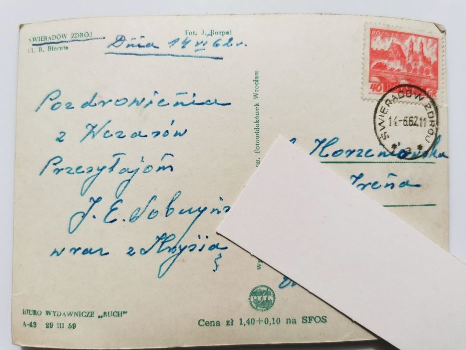 Świeradów Zdrój. Ul. B. Bieruta Fot. Korpal