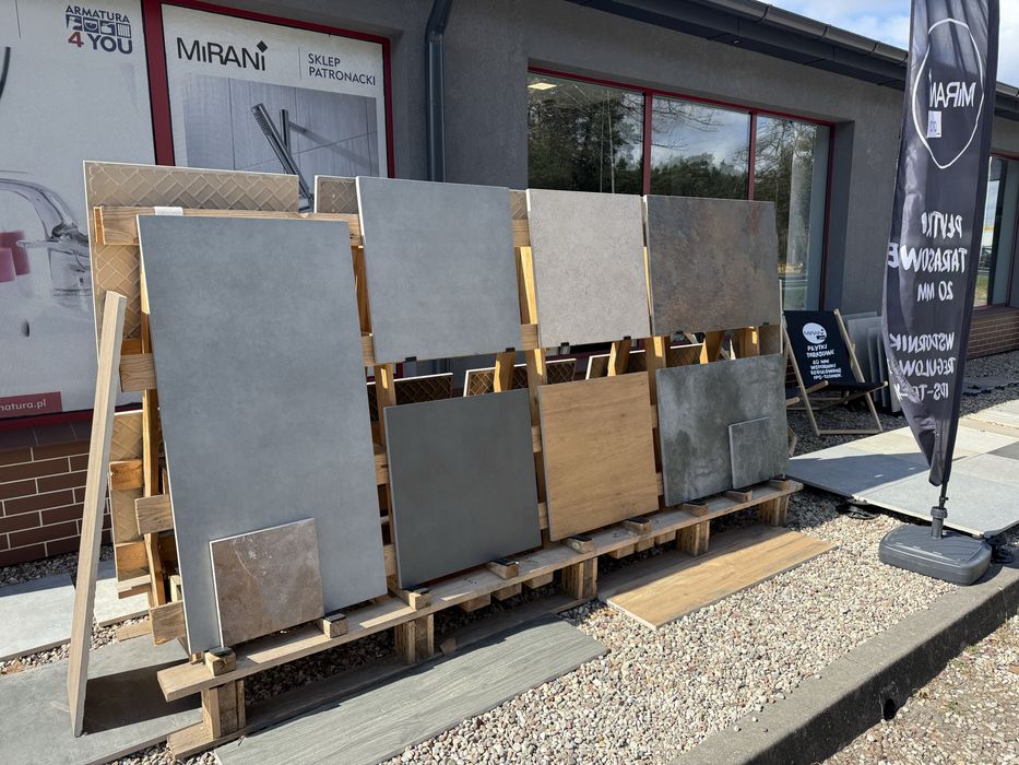 Gres Tarasowo Balkonowy 59,5 X 59,5 Authority Beige 20MM Płyty 2CM 2.0
