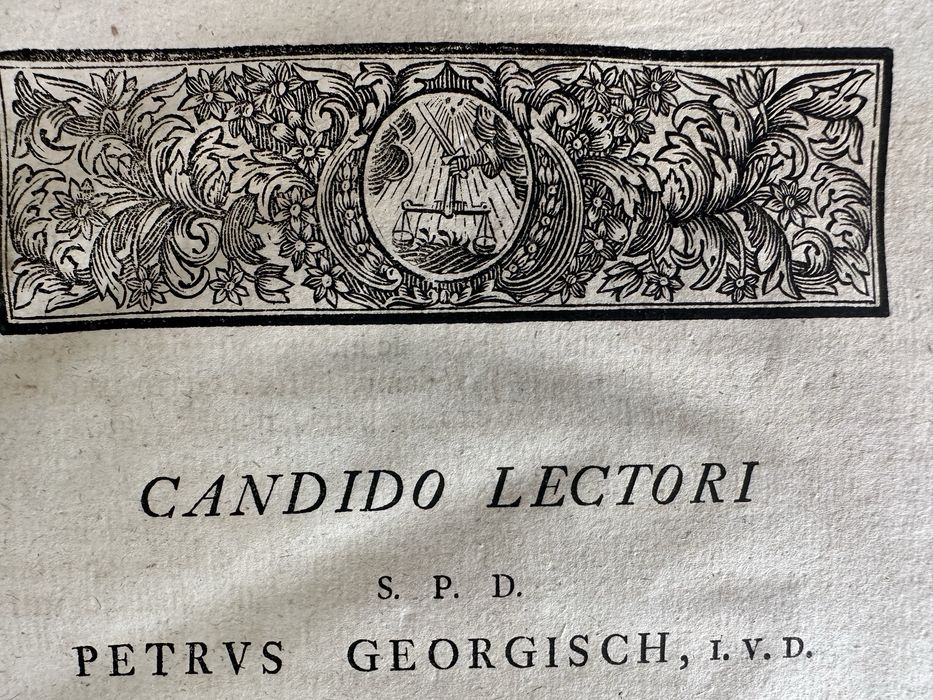 Prawo starodruk z 1747