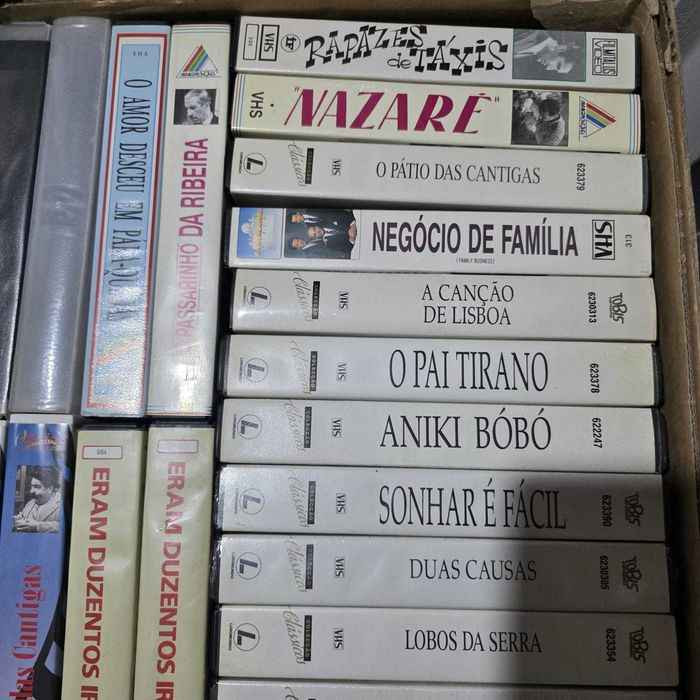 Lote Vhs 15 - Ver lista Abaixo - PROMOÇÂO 1 €