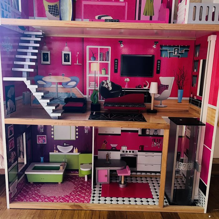 Ляльковий будинок кукольный дом kidkraft новорічний подарунок подарок