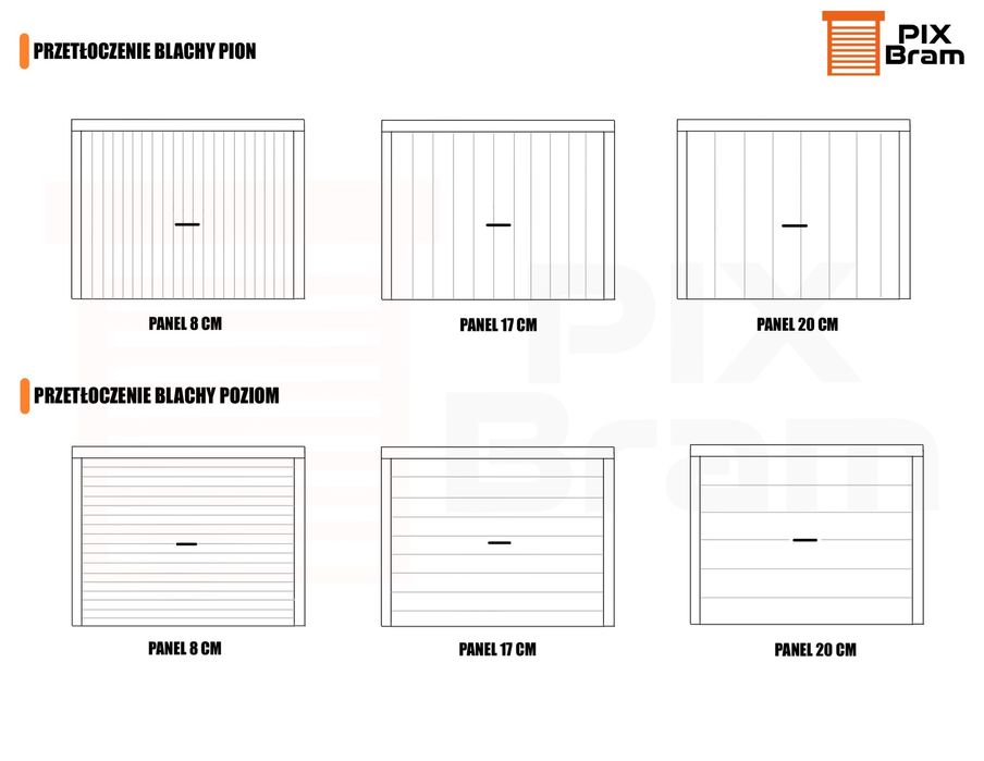 Brama garażowa Pod WYMIAR PRODUCENT