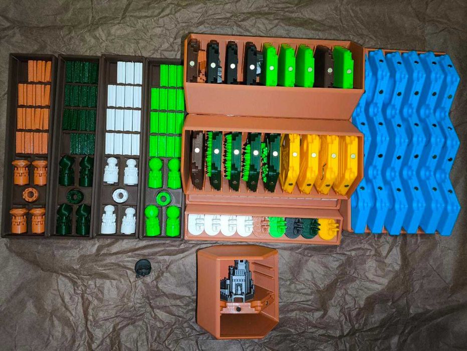 Колонізатори (Catan) — магнітний набір гексів + фішки гравців