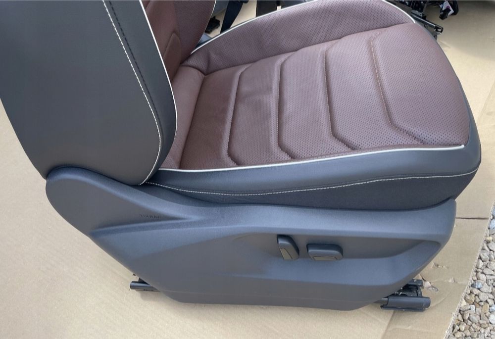 Fotele skórzane VW Tiguan II 16-24 Allspace