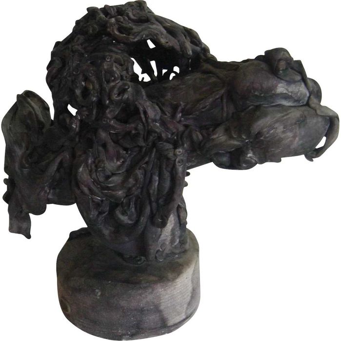 1970s/ARTE SURREALISTA de Figueiredo Sobral/Escultura Cabeça Feminina