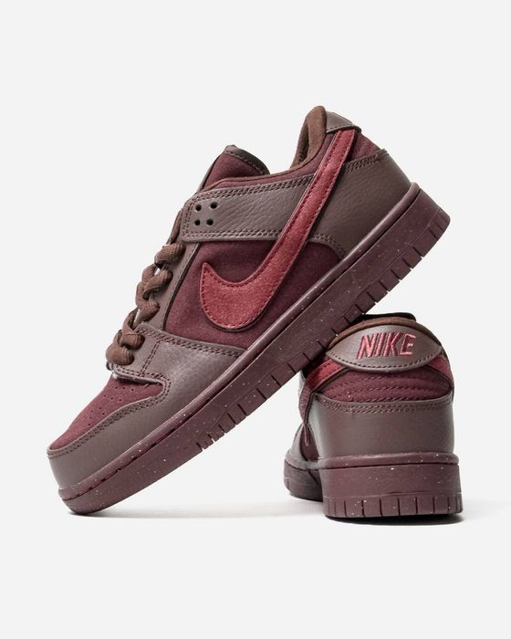 Кросівки Nike SB Dunk Low City Of Love Burgundy Crush