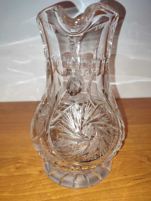 Dzbanek kryształowy PRL