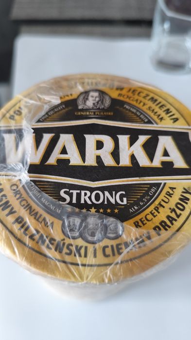 Wafle do piwa Warka strong