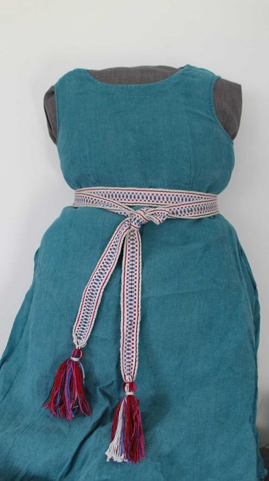 Pas, krajka bardkowa ręcznie tkana, пояс традыцыйны