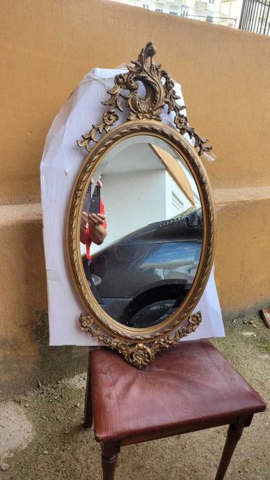 Espelho Oval Antigo