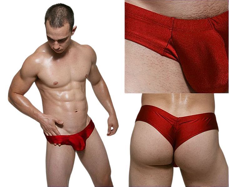 Męskie sexowne stringi brazyliany - L