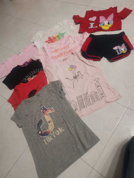 Roupa menina 7/8anos