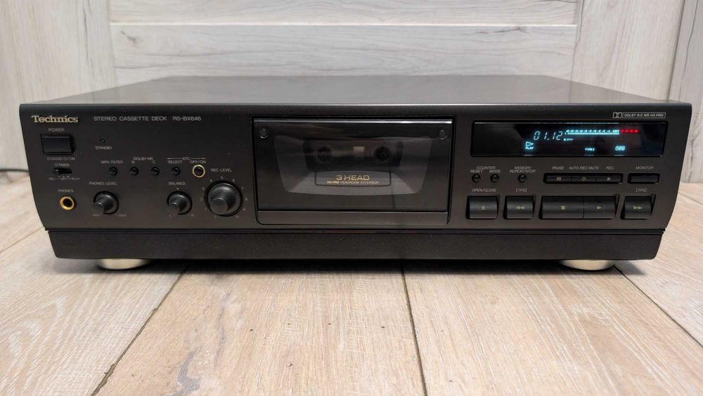 Technics Magnetofon Kasetowy RS-BX646 ! 100 % Sprawny ! BDB STAN ! OKAZJA !