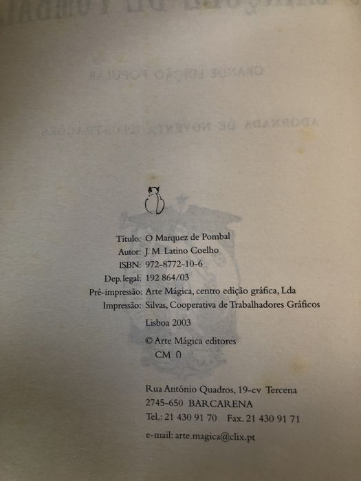 J. M. Latino Coelho - Marquez de Pombal