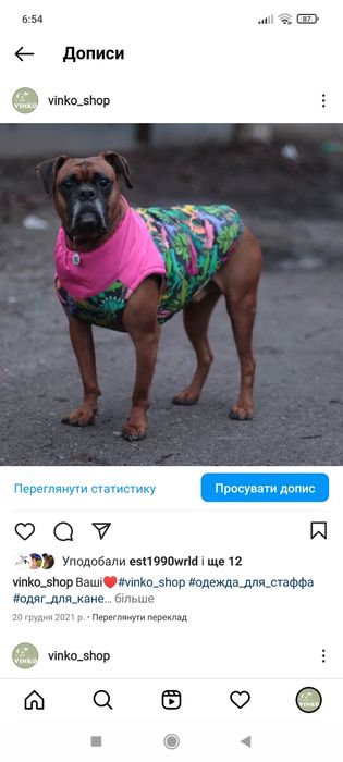 Одежда для собак. Жилет зимний