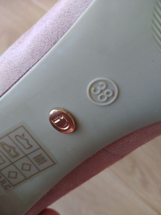 Różowe Czółenka, Buty na obcasie Ideal Shoes szpilki