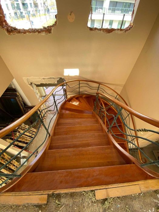 używane schody dębowe Marchewka