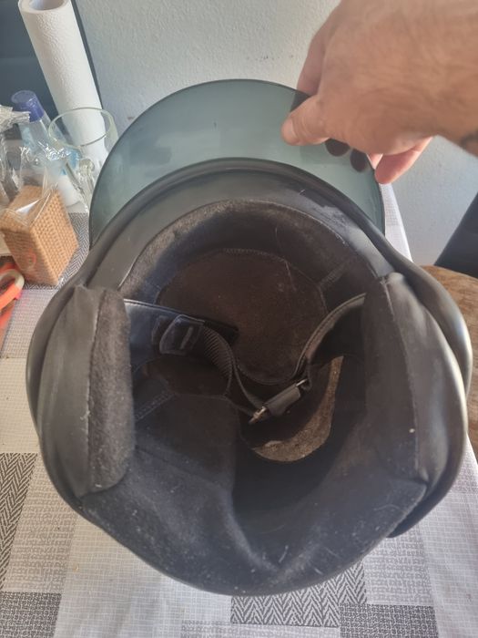 Capacete de mota