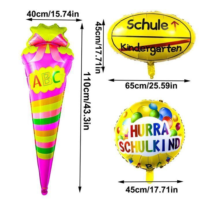 Zestaw Balonów dla Dziewczynek Różowe 24 sztuk Dekoracji