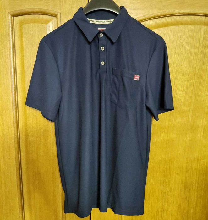 Чоловіча футболка - поло Wran_gler Polo. Оригінал. З США. Нова. Чорна, синя