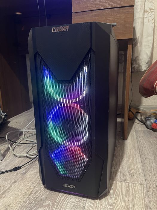 Компьютер с rtx2060s intel i5 10400F 16gb озу HDD 1.8 тб диск ssd 450