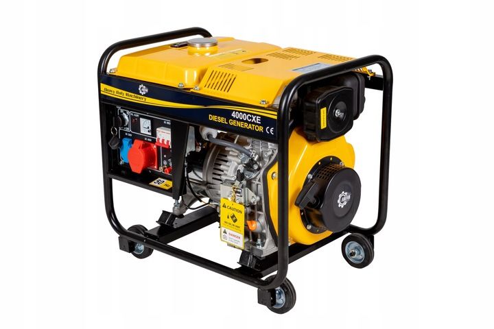 Agregat Prądotwórczy Generator Hdm 4000 Diesel Roz