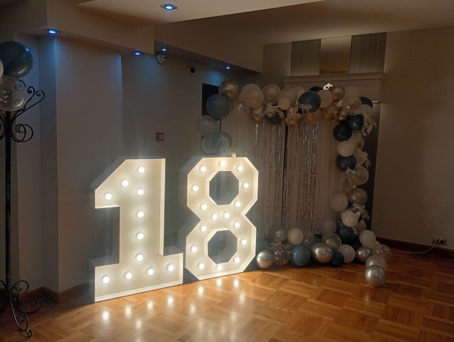 18 cyfry na osiemnastkę i nie tylko.