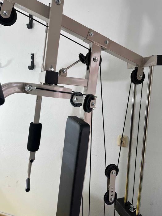 Atlas MS-360 Do Ćwiczeń Wielofunkcyjny Wyciągi Prasa Nóg Modlitewnik