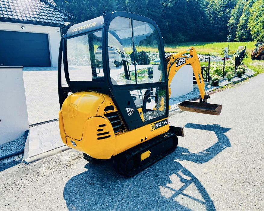 Mini koparka JCB 8014! 3 lyzki!
