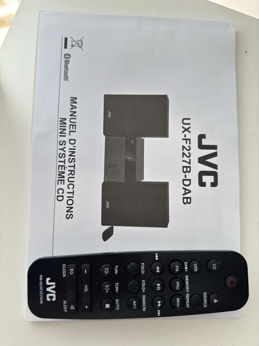 JVC Sistema Micro UX-F227B-DAB - Preto
