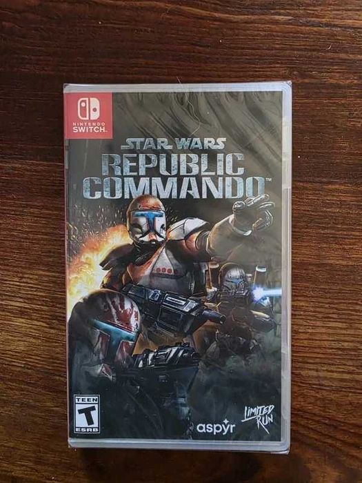 Star Wars Republic Commando, novo selado nintendo switch LRG
