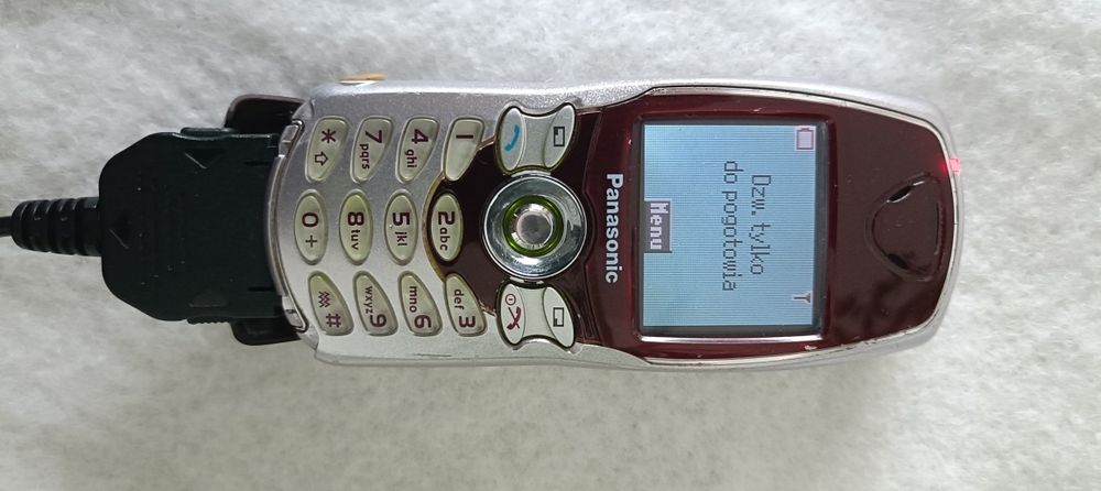 Telefon Panasonic EB-GD67 + ładowarka