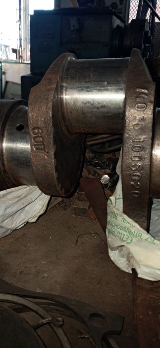 Коленвал камаз блок е2 740 30 260 в стандарті як нові