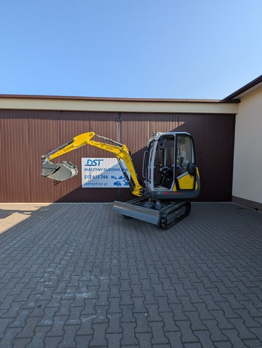 Wynajem minikoparki Wacker Neuson ET24 VDS