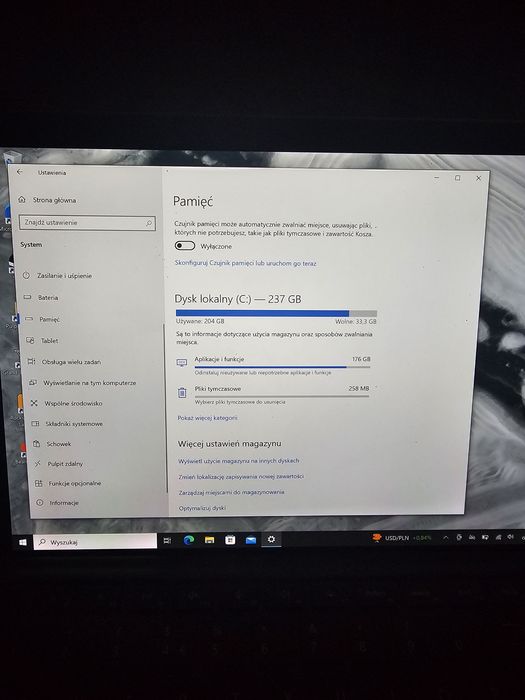 Laptop/ Tablet dotykowy Microsoft