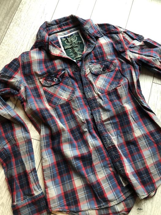 Koszula Superdry XL Męska Krata